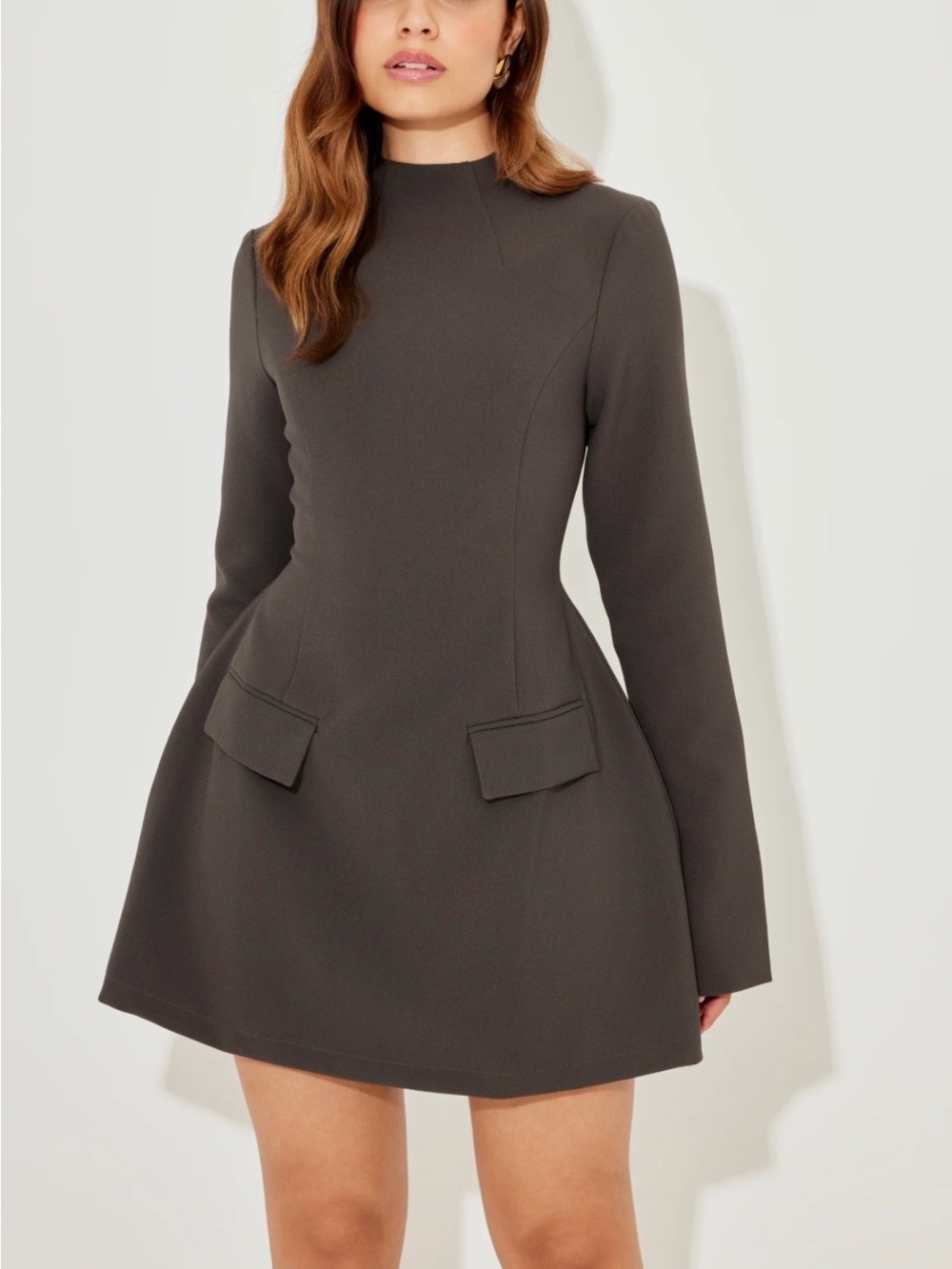 Odd Muse split sleeve mini dress